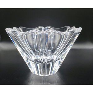VTG ORREFORS SIGNED SWEDISH CRYSTAL LARS HELLSTEN DESIGN ORION BOWL DECORATIVE